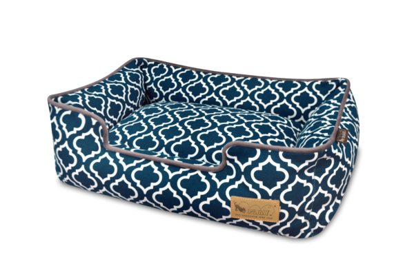 Moroccan Lounge Bed Navy