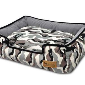 Camouflage Lounge Bed White