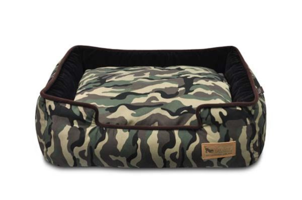 Camouflage Lounge Bed Army Green
